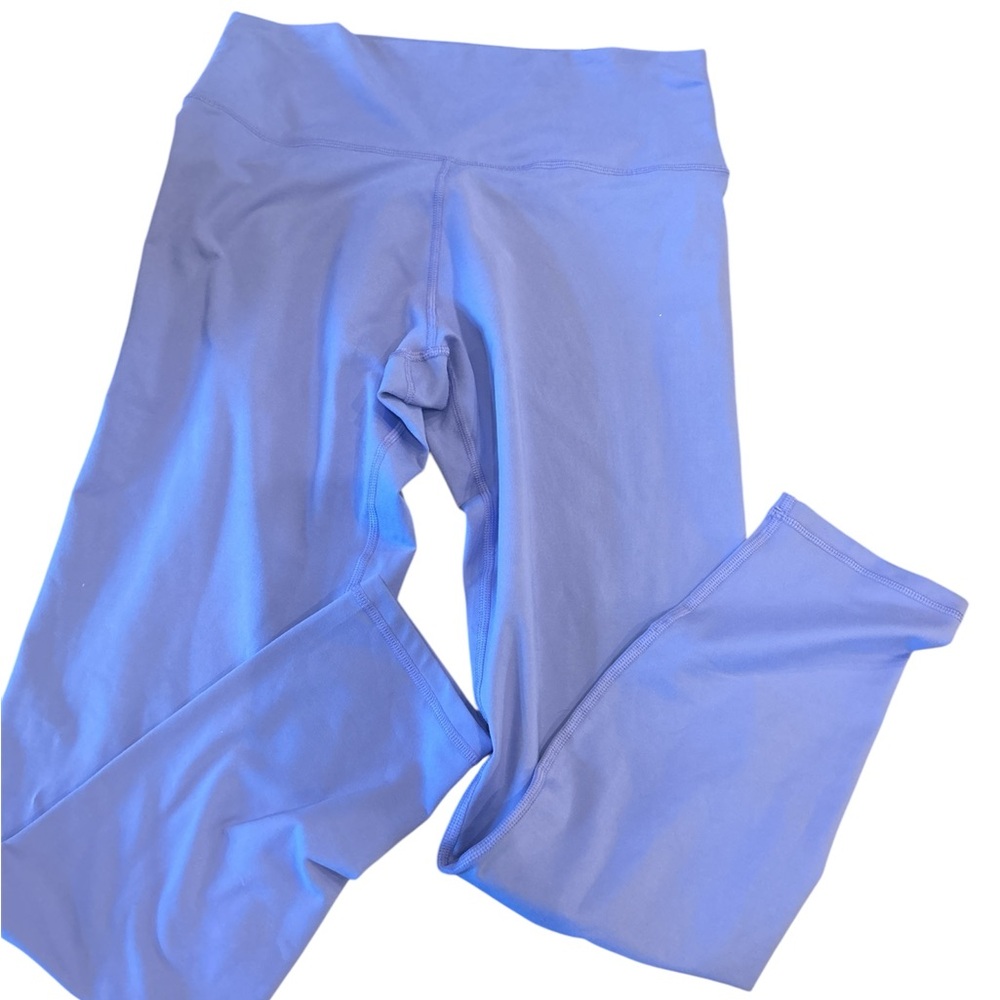 Aerie  purple Leggings with Wide Waistband and Stretchy Fit